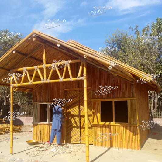 Traditional Bamboo House easy on pocket