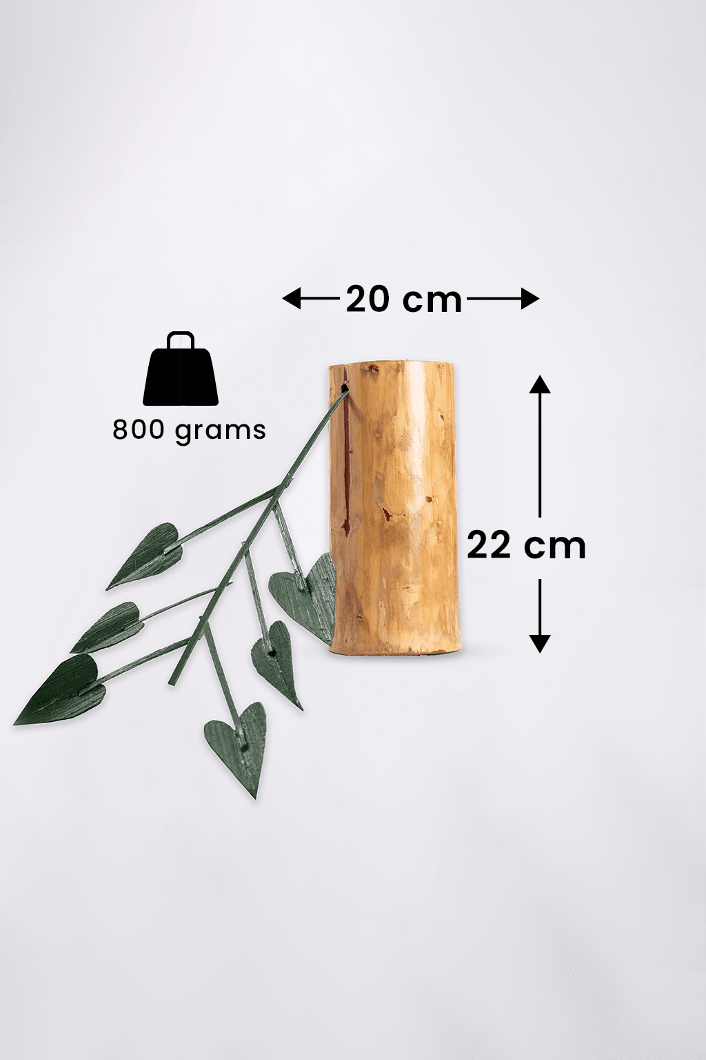 Small Bamboo Hanging with Stand – Stylish Home Wall Art Décor - ECO BAMBO