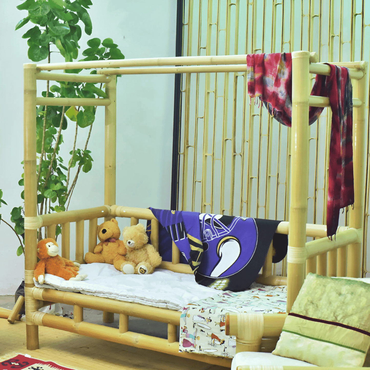 ECO BAMBO Bamboo Baby Bed Bamboo Kids Bedding Set – Comfortable, Fun.