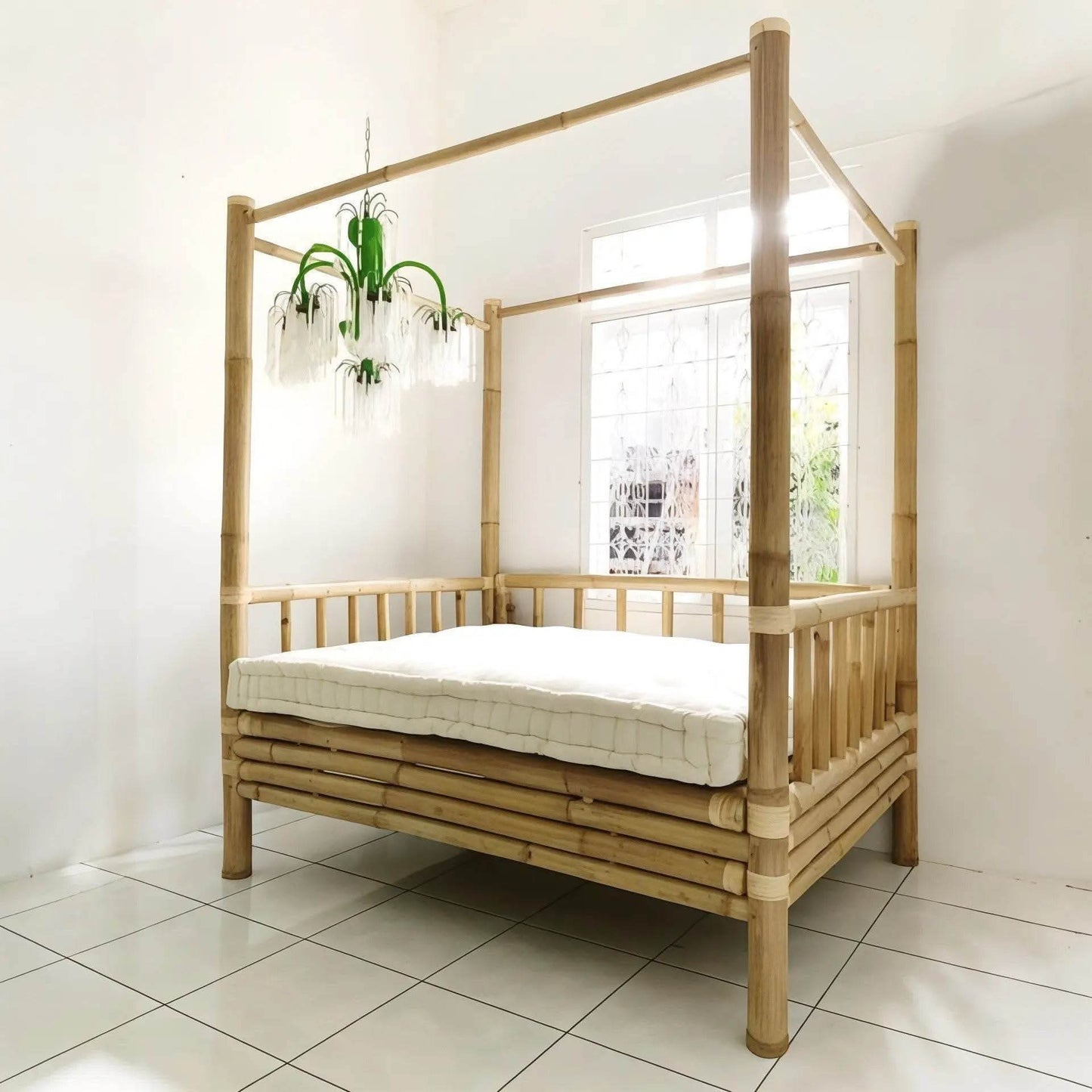 ECO BAMBO Bamboo Baby Bed Stylish and Sturdy Bamboo Baby Bed Frames for Your Home