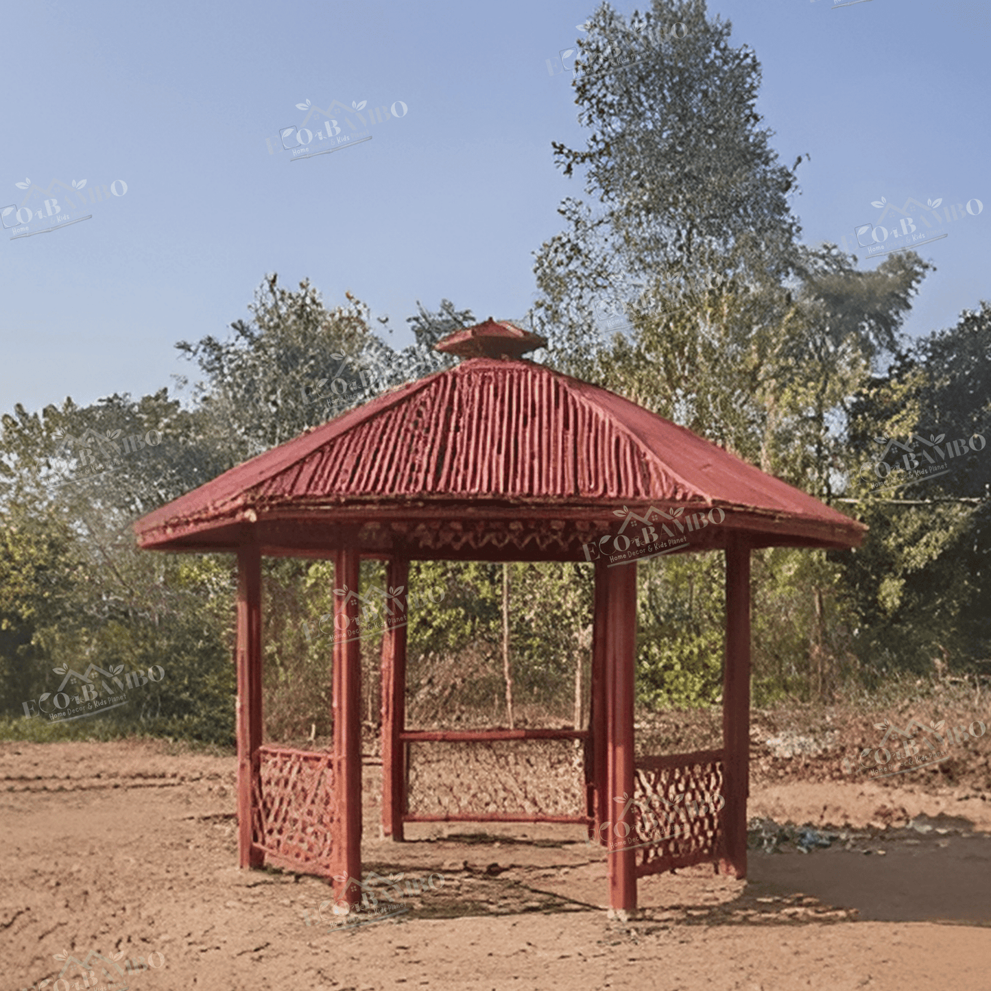 Affordable Bambo Canopy -Perfect for Camping and gardens - ECO BAMBO