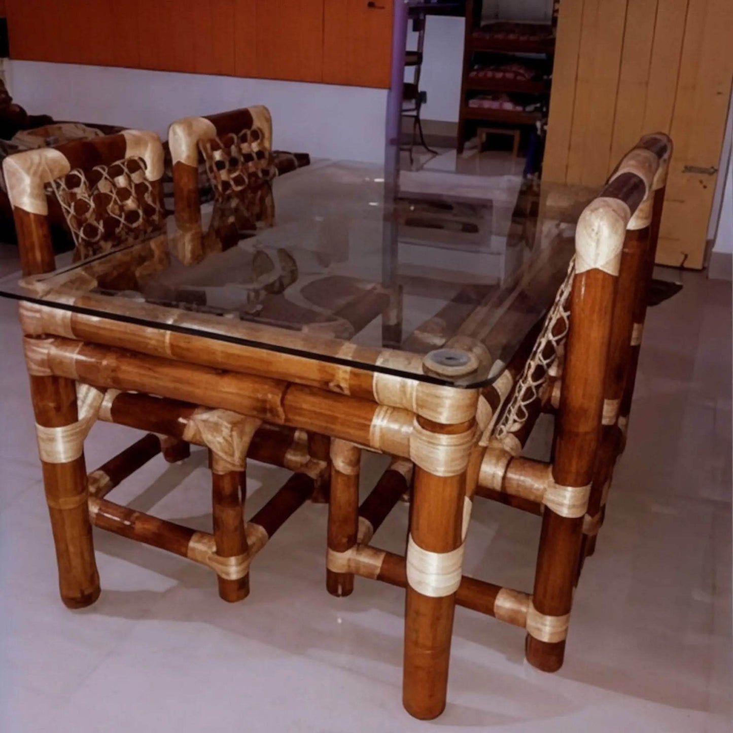 ECO BAMBO Bamboo Chairs Bamboo Chair and Table Sets – Budget Friendly Elegance