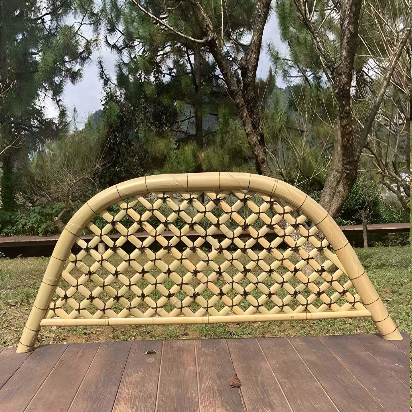 ECO BAMBO Bamboo Fence Bamboo Fence Panels for Park Safety and Style with Long-Lasting Durability