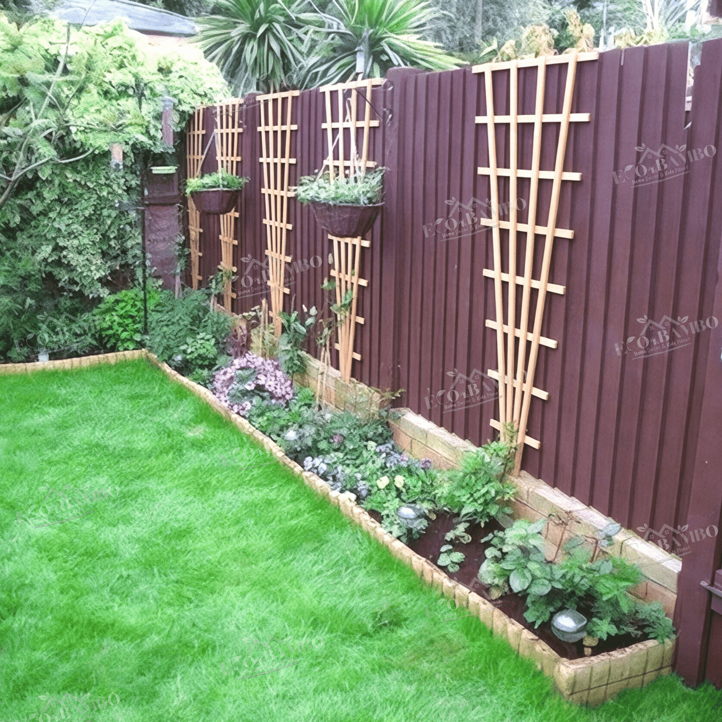 ECO BAMBO Bamboo Wall Eco-Friendly Bamboo Walls hanging for home wall decor