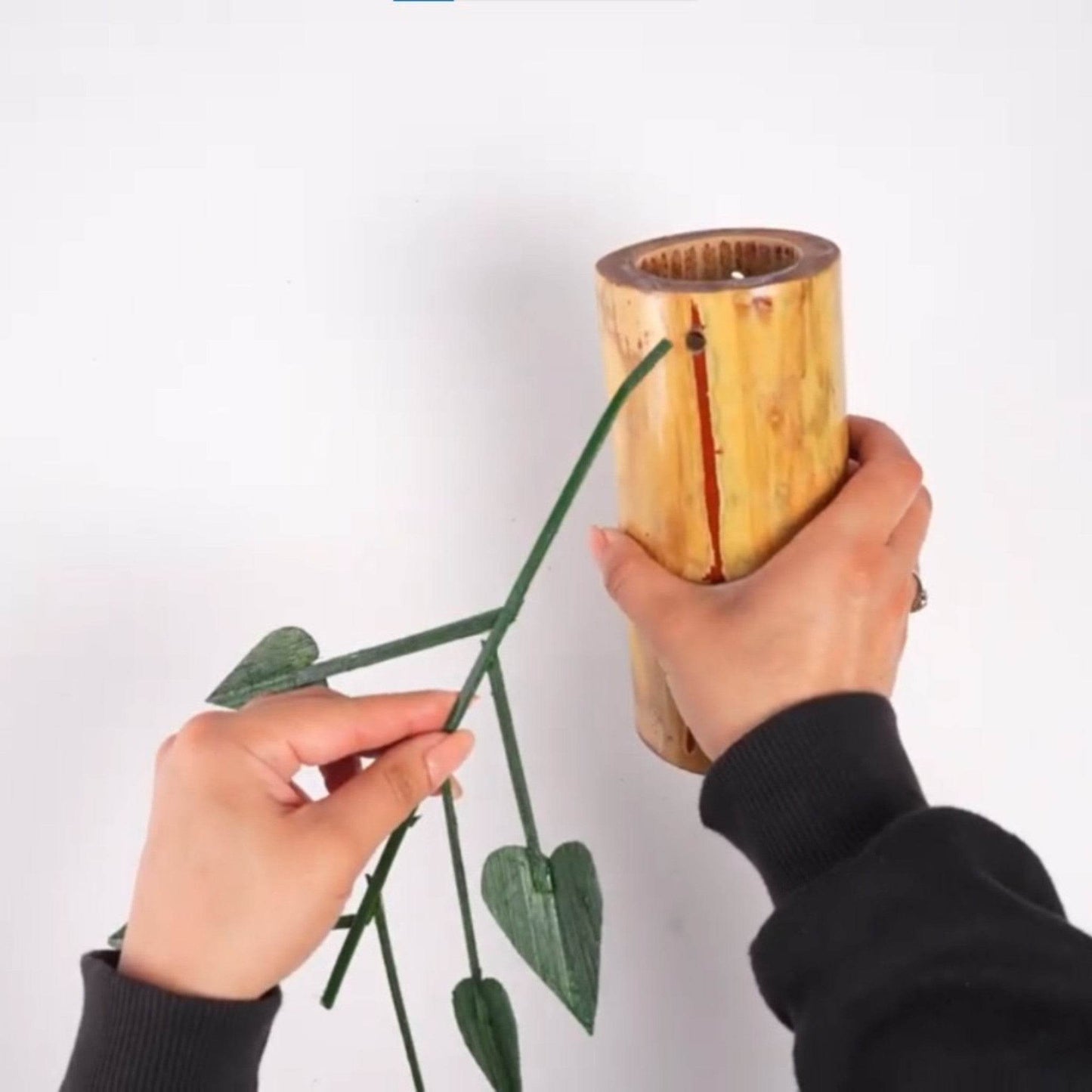 Small Bamboo Hanging with Stand – Stylish Home Wall Art Décor - ECO BAMBO