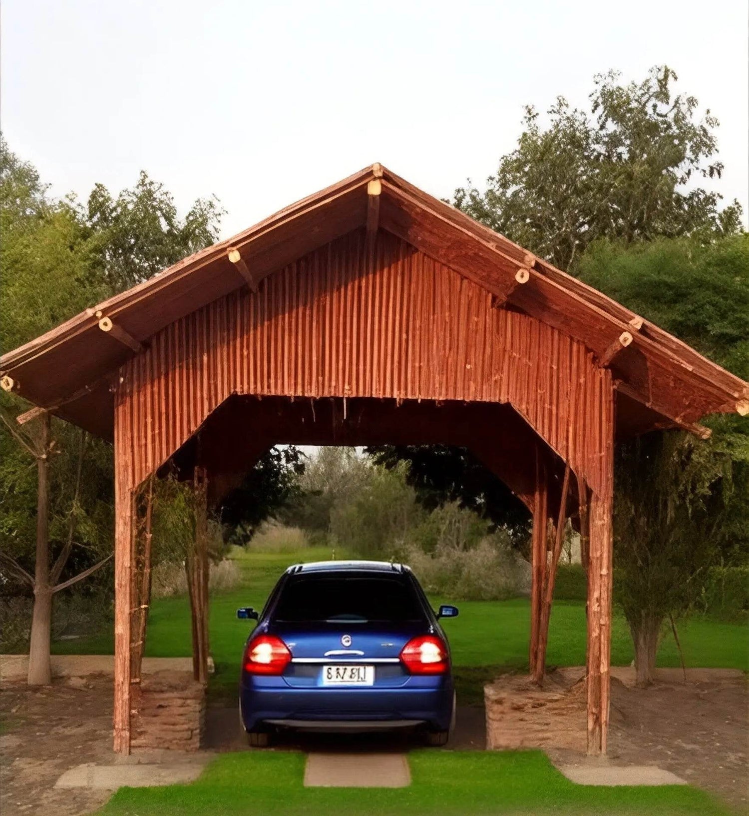 Bamboo Shades for Carports Ceiling Design: Elegant Solutions of Car Vigo for you - ECO BAMBO