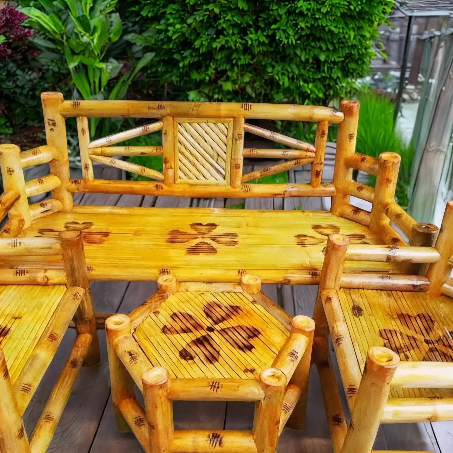 Premium Bamboo Dining Sets | Stylish Bamboo Tables and Chairs for Home & Office - ECO BAMBO