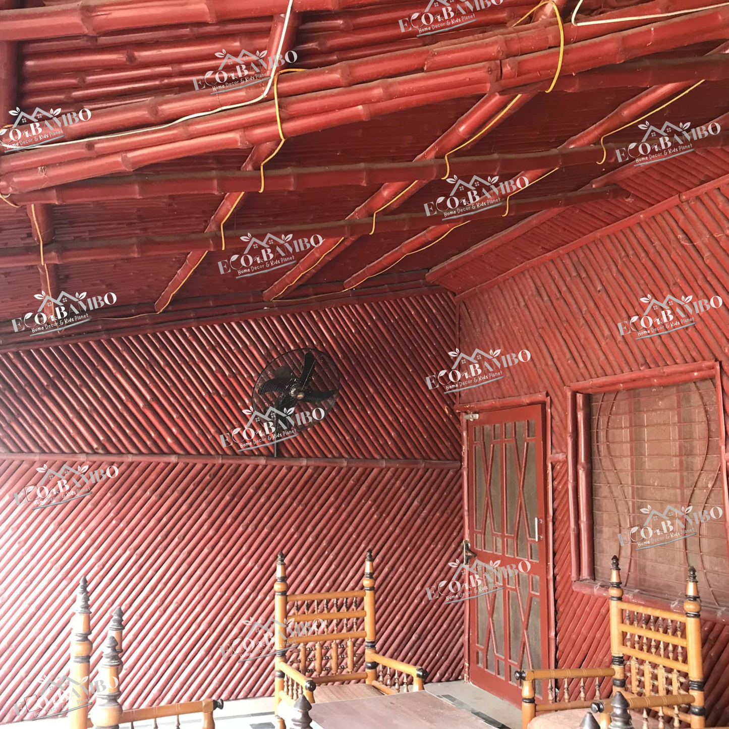 Traditional eco-friendly Bamboo House