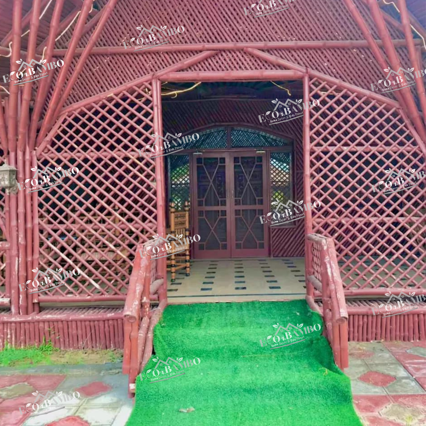 Traditional eco-friendly Bamboo House