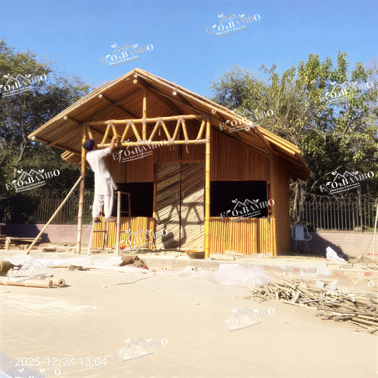 Traditional Bamboo House easy on pocket