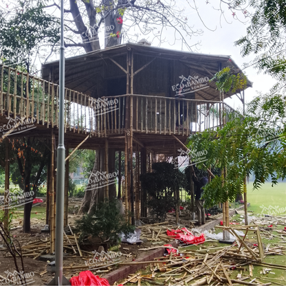 Bamboo Tree House | Eco Friendly Bamboo House | Luxury Outdoor Tree House