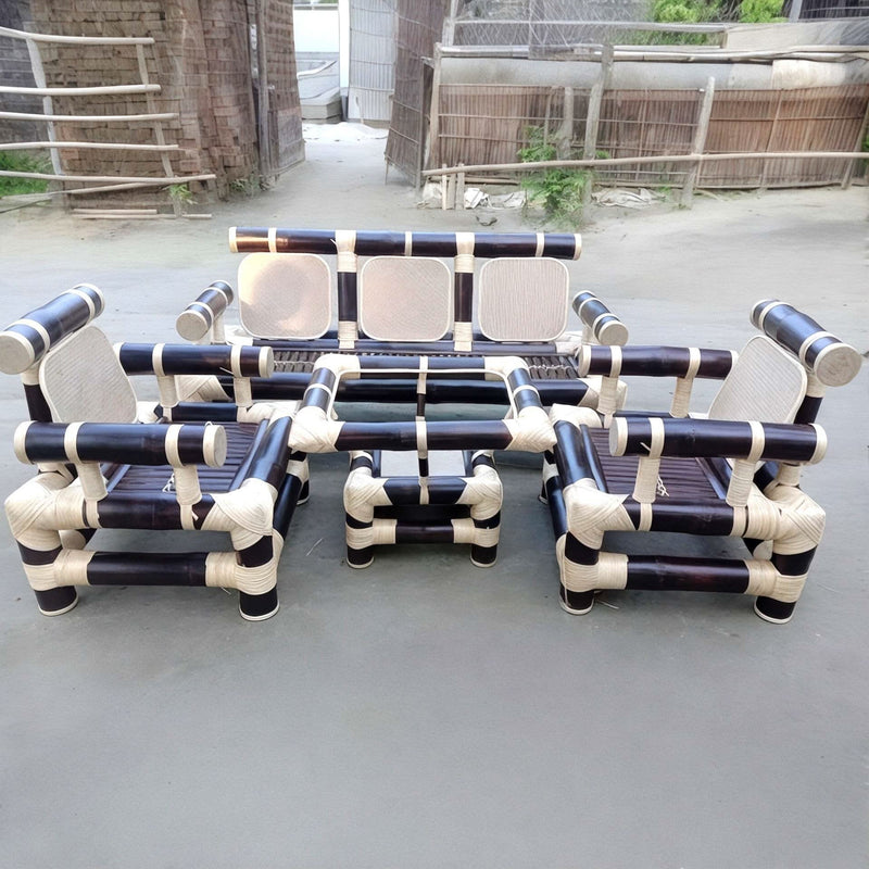 Durable Bamboo modern Sofa Jo Ho Long-Lasting - ECO BAMBO