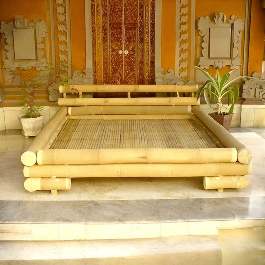 ECO BAMBO Bamboo Bed Hand Made  Bamboo Beds: The Perfect Fusion of Sustainability