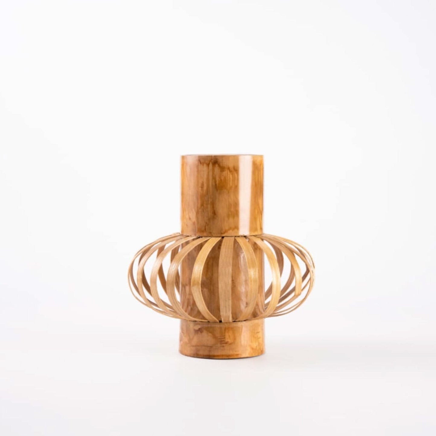 ECO BAMBO Bamboo Big Flower Pot Big Bamboo Household Standing Plant Pot – Perfect for Home & Garden