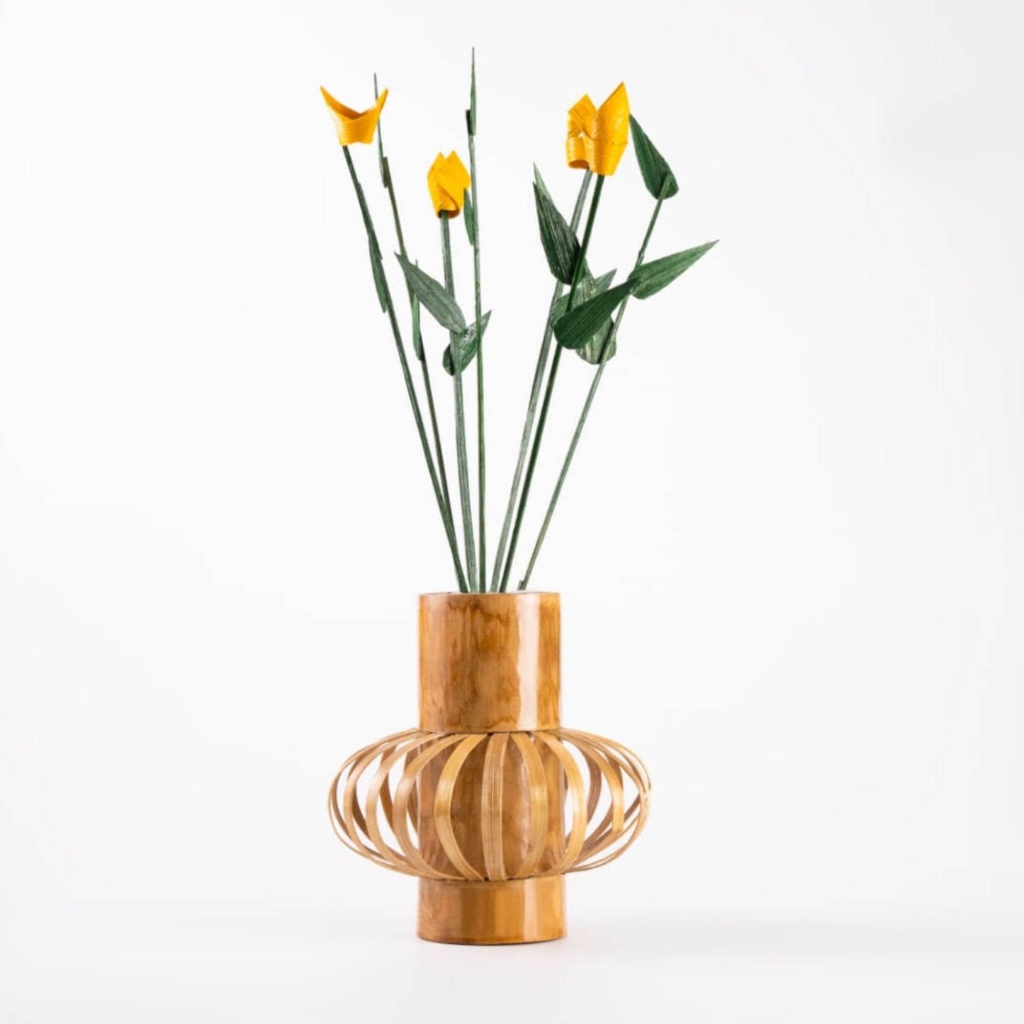Big Bamboo Household Standing Plant Pot – Perfect for Home & Garden - ECO BAMBO