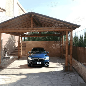 Affordable Handmade Bamboo Parking Shade for patio Outdoor Spaces - ECO BAMBO