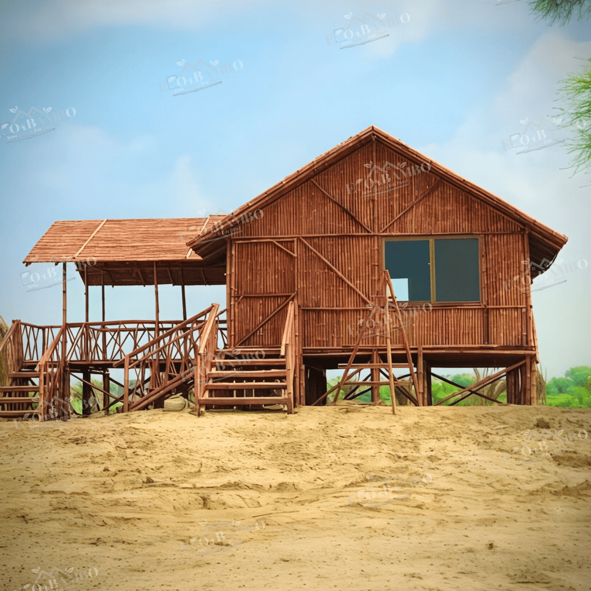 ECO BAMBO Bamboo House Bambo House - Excellence in Eco-Friendly Hospitality