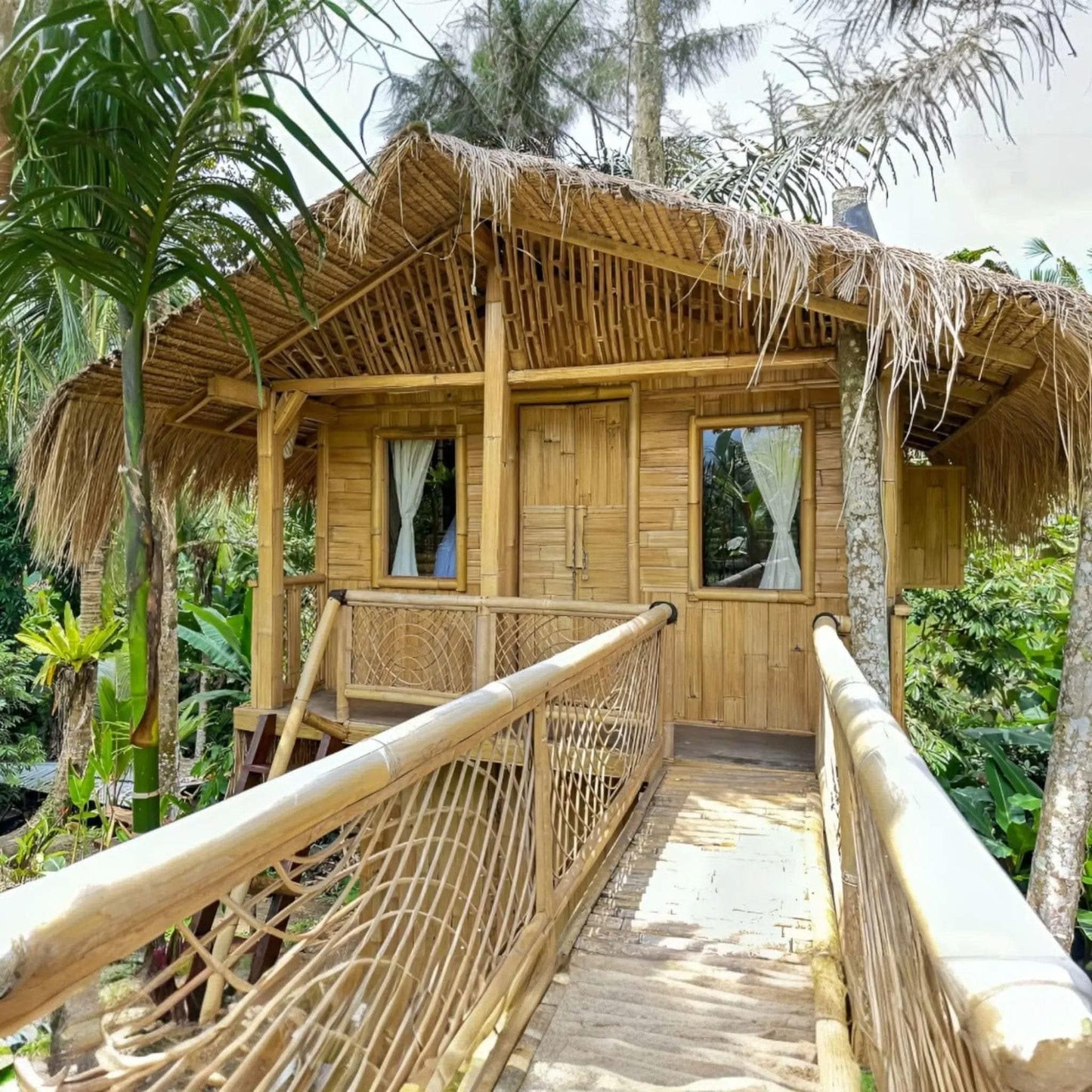 ECO BAMBO Bamboo House Contemporary Bamboo Pavilion for Outdoor Gatherings