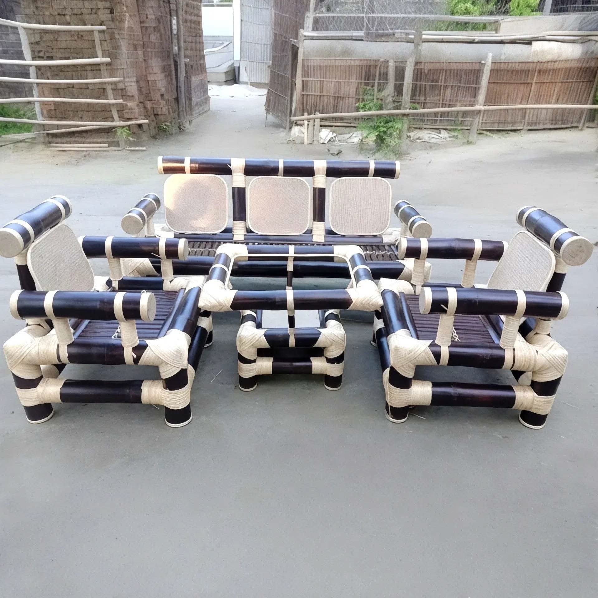 Durable Bamboo modern Sofa Jo Ho Long-Lasting - ECO BAMBO
