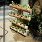 ECO BAMBO Bamboo Stand Multi-Level Bamboo Plant pot stands