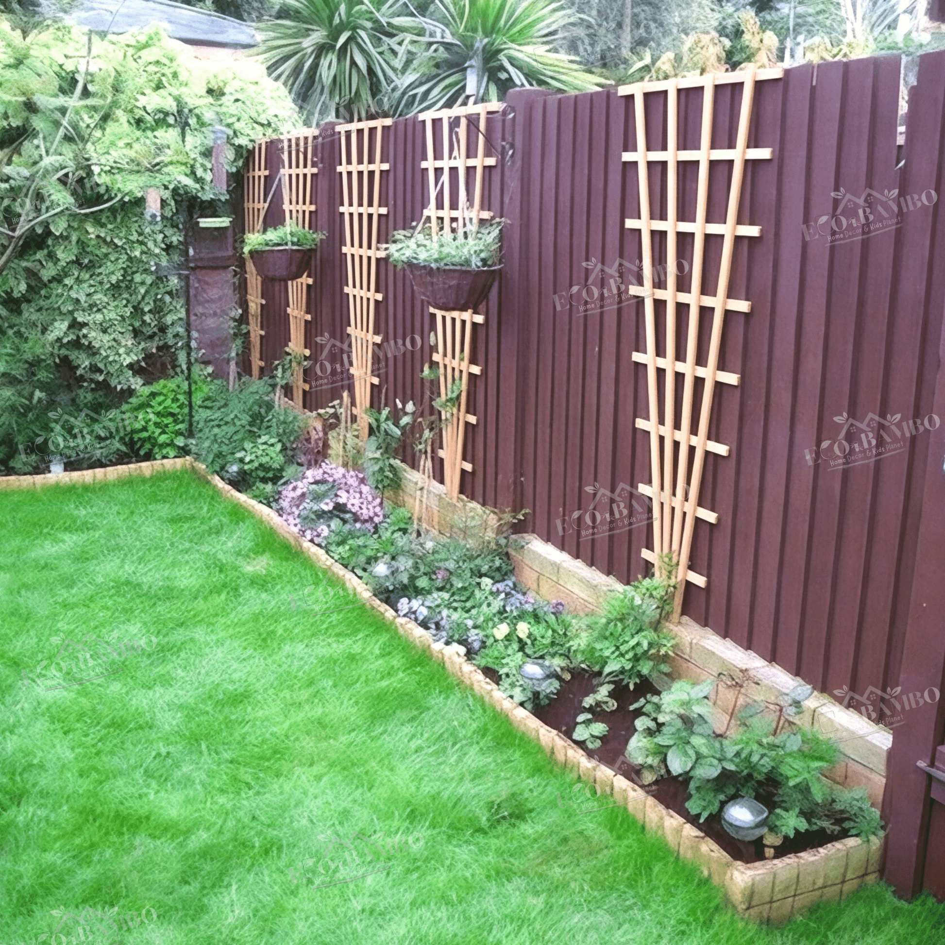 ECO BAMBO Bamboo Wall Eco-Friendly Bamboo Walls hanging for home wall decor