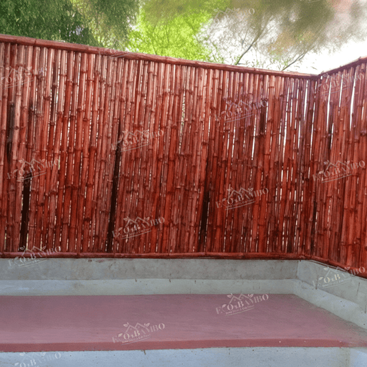 ECO BAMBO Bamboo Wall Handmade Bamboo Wall for Homes with 15 Years Durability