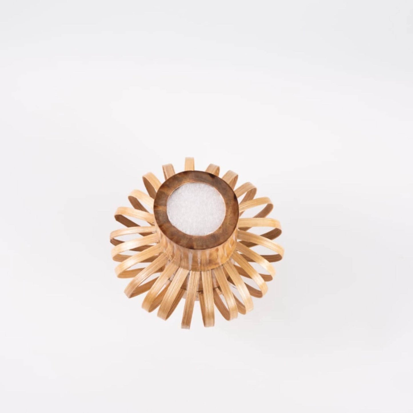 ECO BAMBO Small Bamboo Flower Pot Small Bamboo Flower Pot with Stand – Stylish  & Indoor Artificial Pot