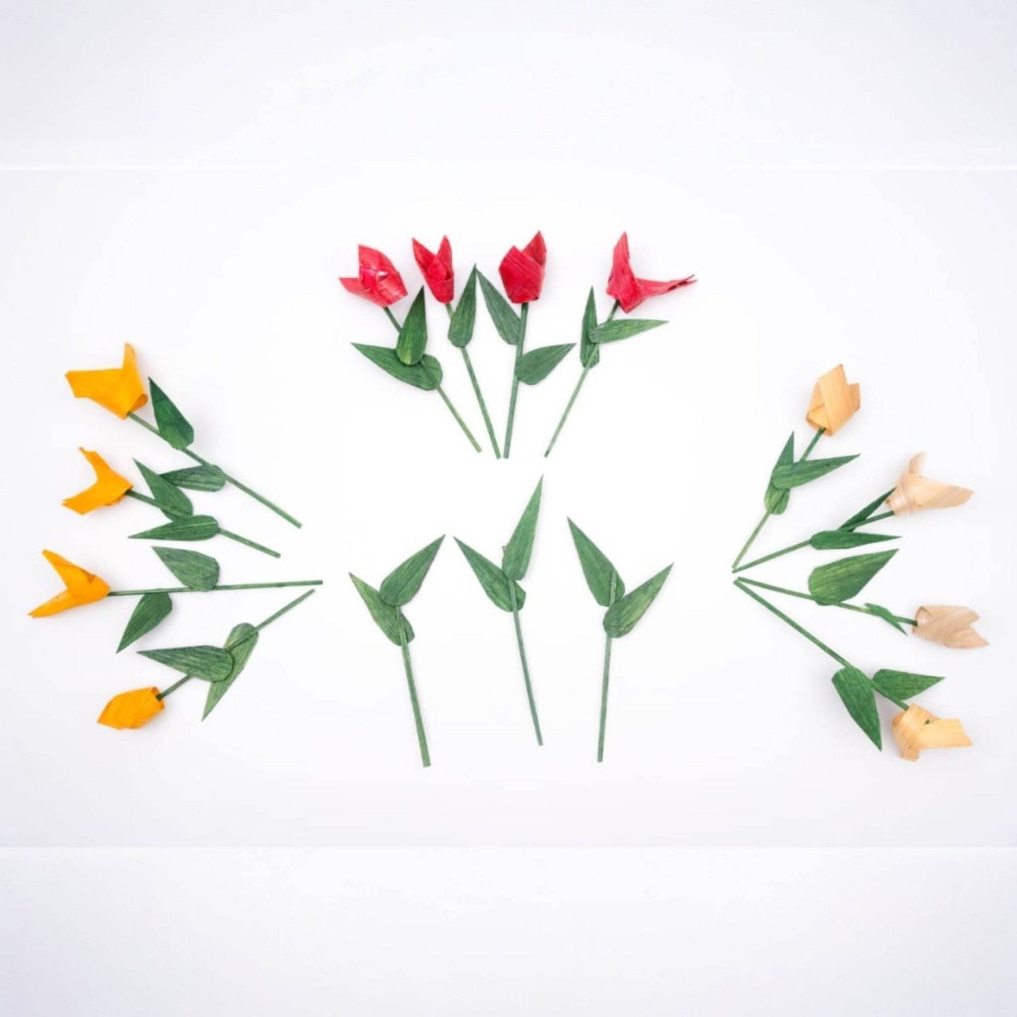 ECO BAMBO Small Bamboo Flower Pot Small Bamboo Flower Pot with Stand – Stylish  & Indoor Artificial Pot