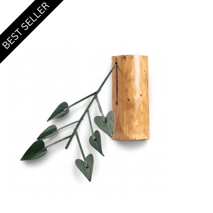 ECO BAMBO Small Bamboo Hanging Wall Small Bamboo Hanging with Stand – Stylish Home Wall Art Décor