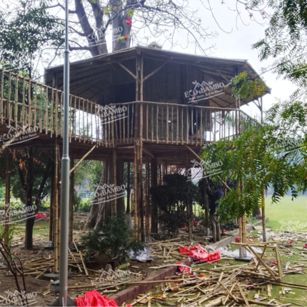 Bamboo Tree House | Eco Friendly Bamboo House | Luxury Outdoor Tree House