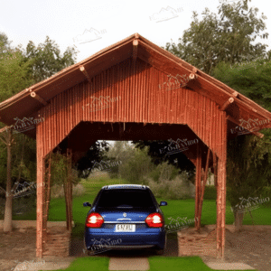 Handmade Bamboo Shade for Car Parking with 10-15 Years Lifespan