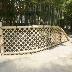 Beautifull Handmade Bamboo Fencing for corridor and hallway with 15 Years Lifespan