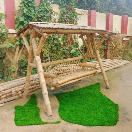 Eco-Friendly Bamboo Swing for Kids – Safe, Fun, and Stylish