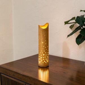 Handcrafted Bamboo Starlight Table Lamp | Decorative Indoor LED Lamp