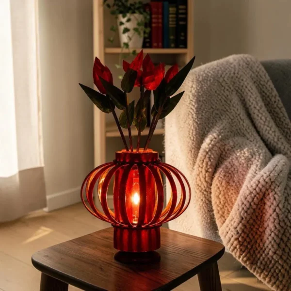 Product-08-Handcrafted Small Bamboo Flower Vase Lamp _ Decorative Small Table Lamp with Bamboo Flowers - Eco bam_result